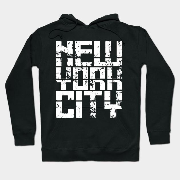 New York City Hoodie by colorsplash